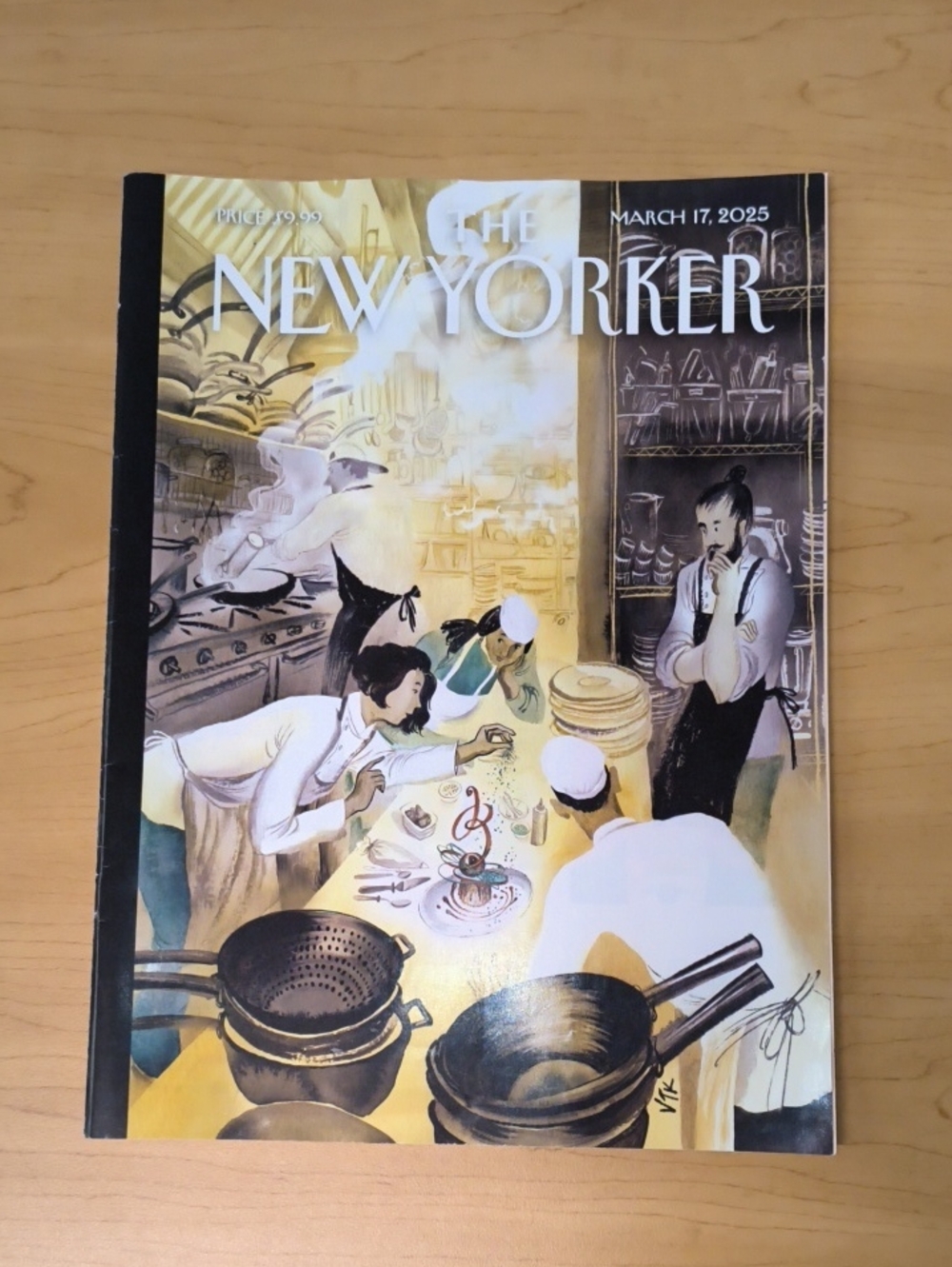 The New Yorker Magazine March 17, 2025 "Masterpiece" Victoria Tentler-Krylov